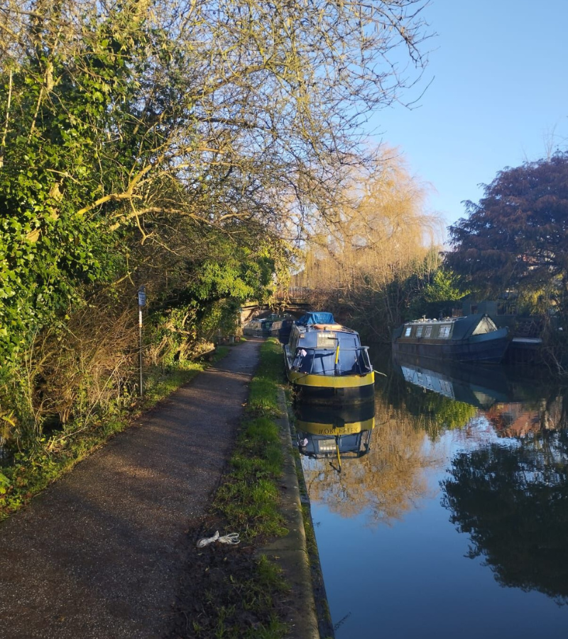 A photo of Aristotle Lane canal